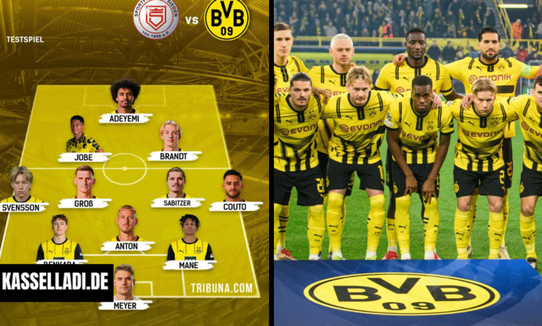 teilnehmer: borussia dortmund spiele